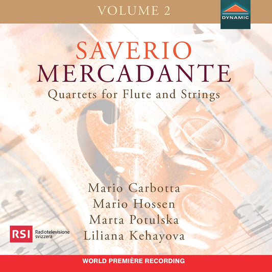 Carbotta/hossen/potulska - Mercadante - Flute Quartets 2 [CD]