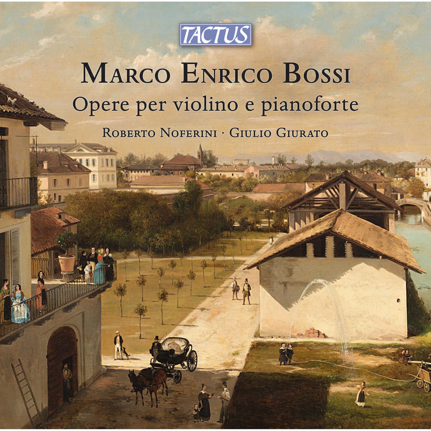 Noferini/giurato - Bossi - Works For Violin/piano [CD]