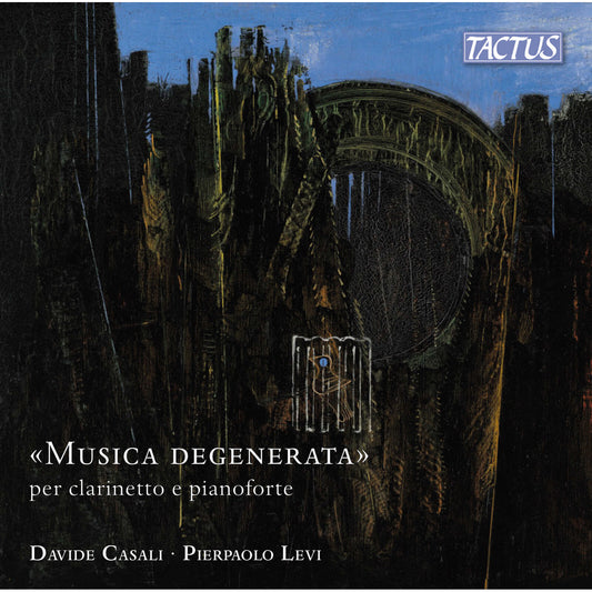 Davide Casali/pierpaolo Levi - Degenerate Mus For Clarinet [CD]