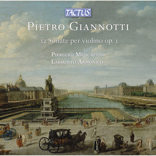 Ensemble Labirinto Armonico - Giannotti - 12 Violin Sonatas [CD]