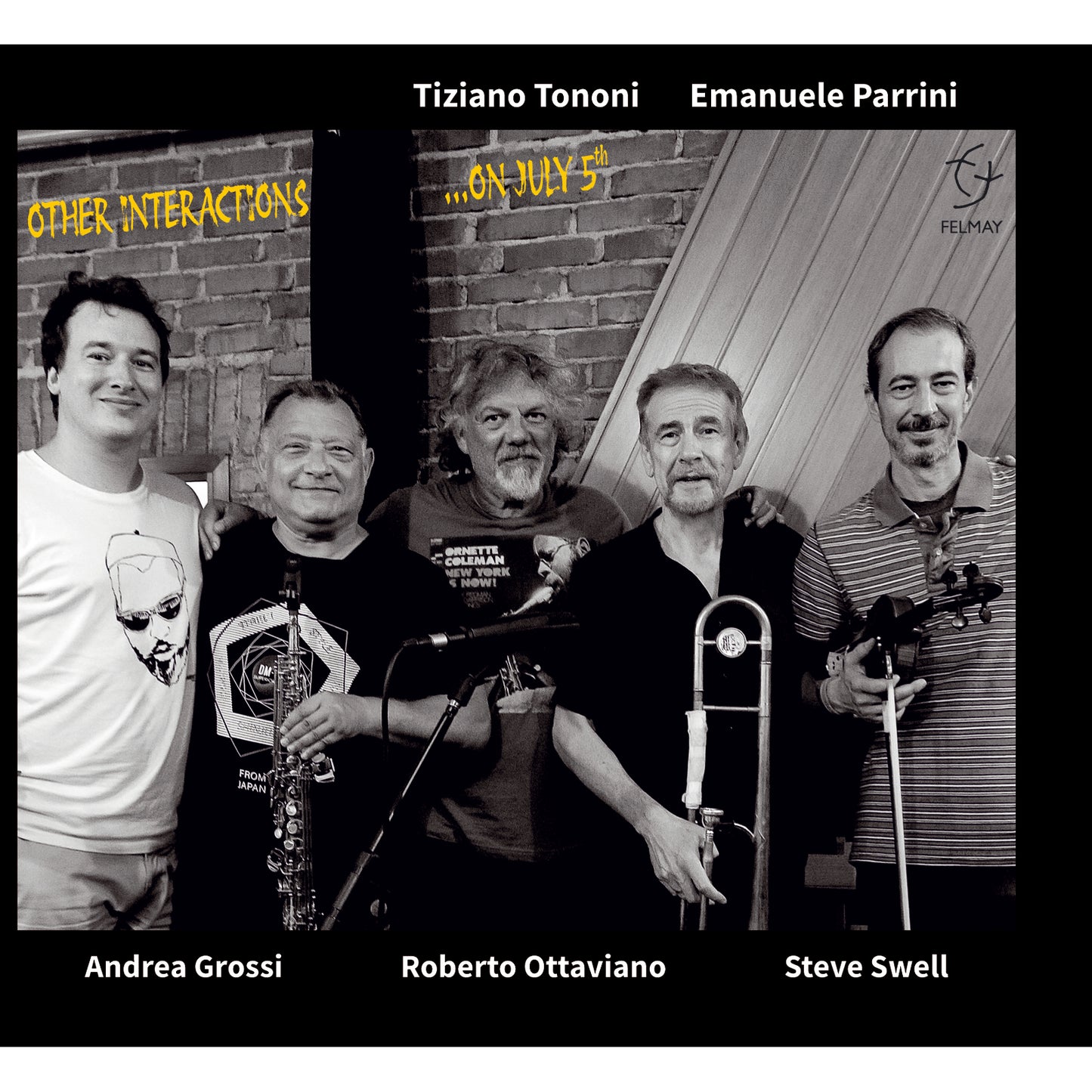 Tiziano Tononi & Emanuele Parr - Other Interactions ...on July [CD]