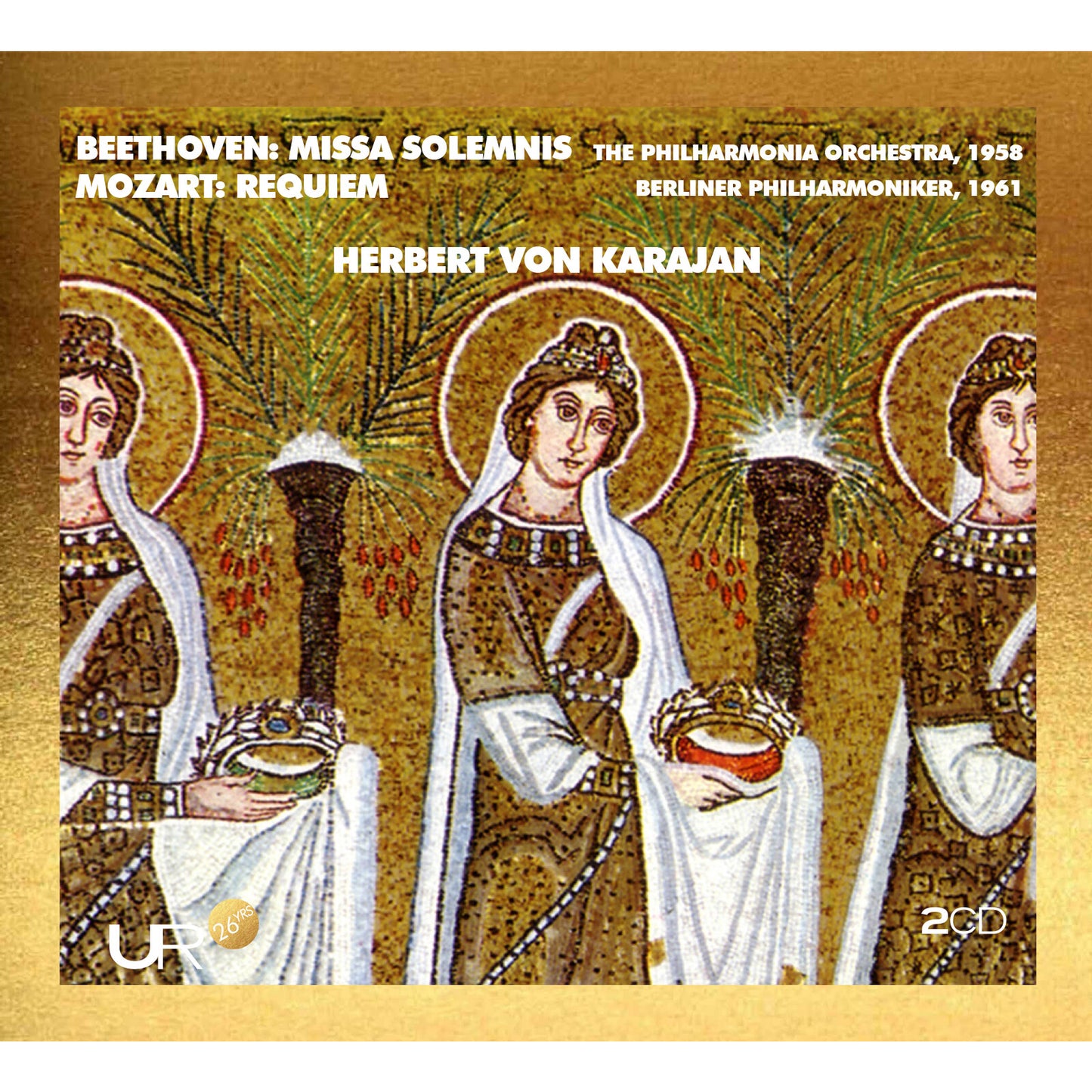 Herbert Von Karajan; The Philh - Karajan Conducts Missa & Requ [CD]