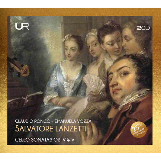 Claudio Ronco; Emanuela Vozza - Lanzetti Cello Sonatas [CD]