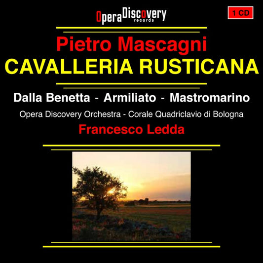 Opera Discovrery Orchestra - Mascagni Cavalleria Rusticana [CD]