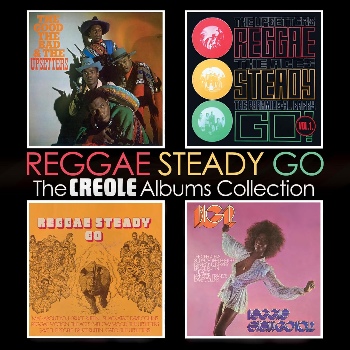 Various Artists - Reggae Steady Go - The Creole Albums Collection [CD]
