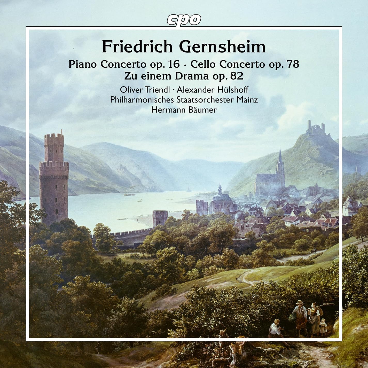 TRIENDL/HULSHOFF/BAUMER - GERNSHEIM - PIANO CONCERTO [CD]