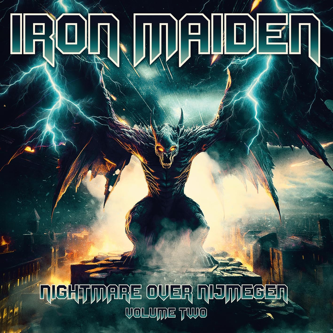 Iron Maiden - Nightmare Over Nijmegen Vol. 2 (Red/White Splatter Vinyl) [VINYL]