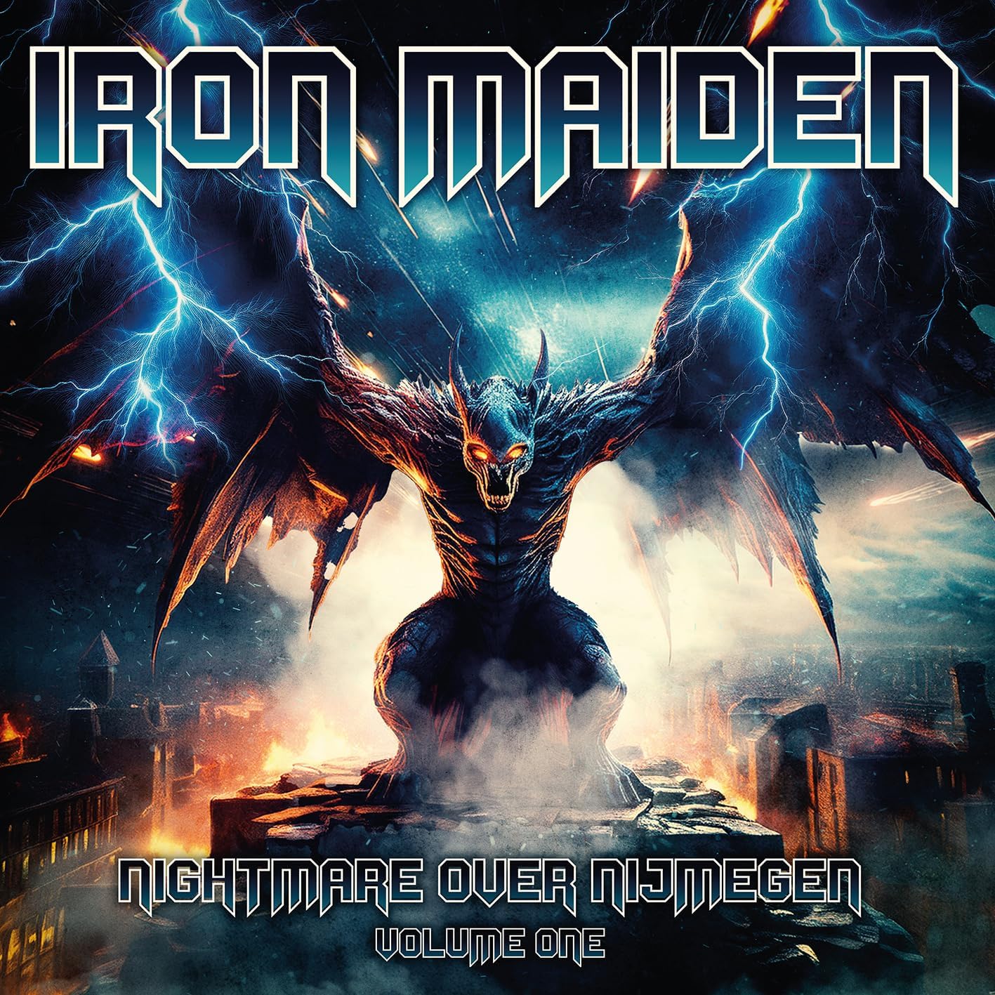 Iron Maiden - Nightmare Over Nijmegen Vol. 1 (Red/White Splatter Vinyl) [VINYL]