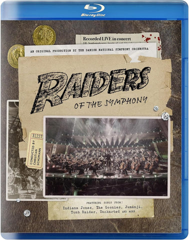 Danish National Symphony Orchestra: Raiders of the Symphony [Blu-ray]