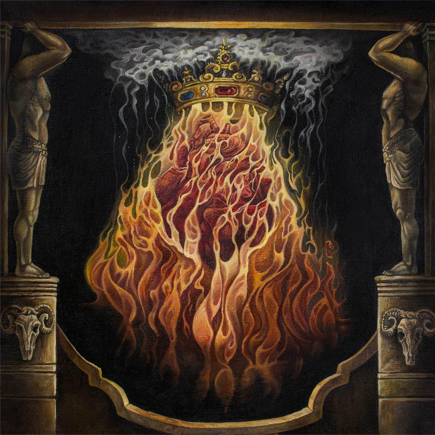 Todestrieb - CORONA TENEBRA (OXBLOOD VINYL) [VINYL]