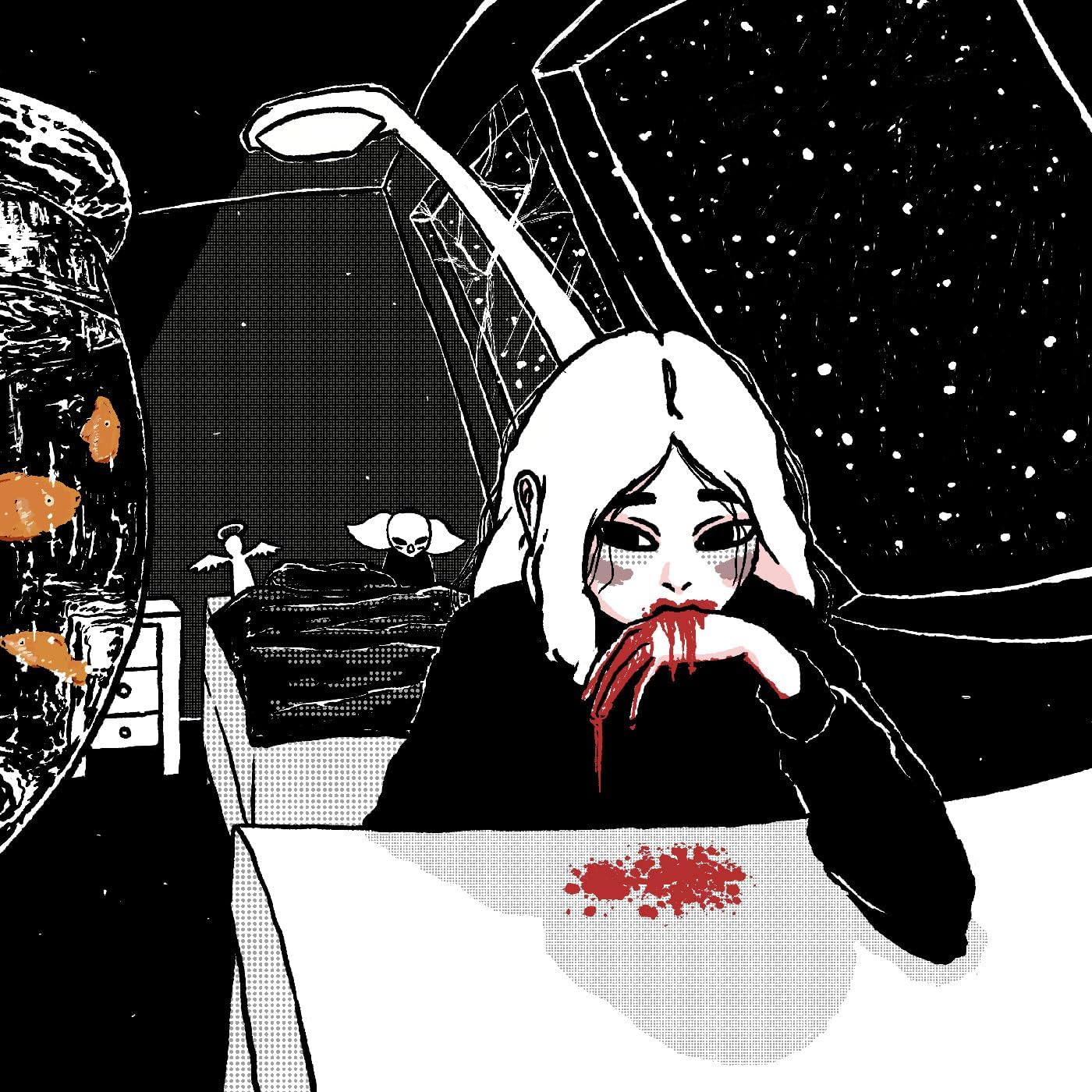 Various - Hornet Disaster (Clear/Red Splatter Blood Online Vinyl) (+Obi) [VINYL]