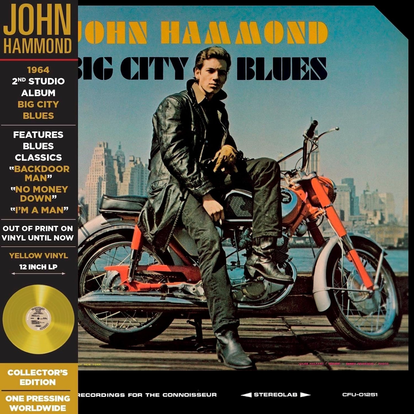 John Hammond - Big City Blues (yellow Vinyl) [VINYL]