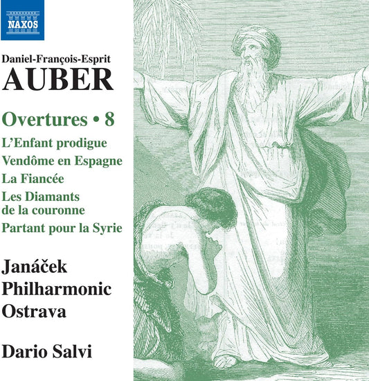 Janacek Phil Ostrava/salvi - Auber - Overtures Vol 8 [CD]