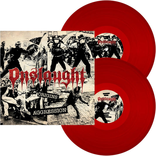 Onslaught - Origins Of Aggression (2lp Thermonuclear Red Transparent Vinyl) [VINYL]