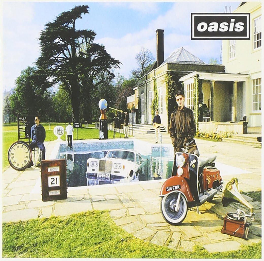 Oasis album cover artwork for "Be Here Now"