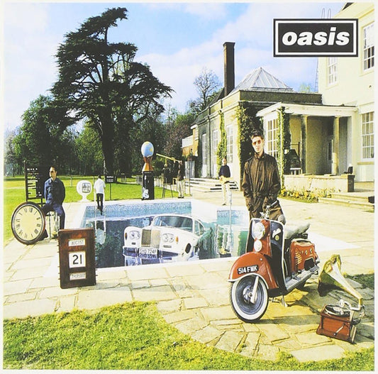 Oasis album cover artwork for "Be Here Now"