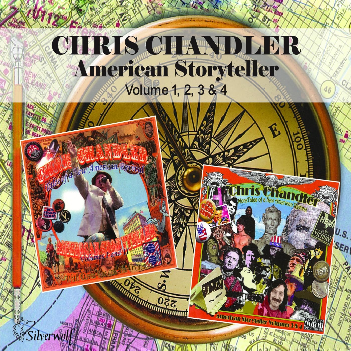 Chris Chandler - American Storyteller Volume 1-4 (4cd) [CD]