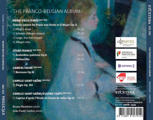 Bruno Monteiro - The Franco-belgian Album [CD]