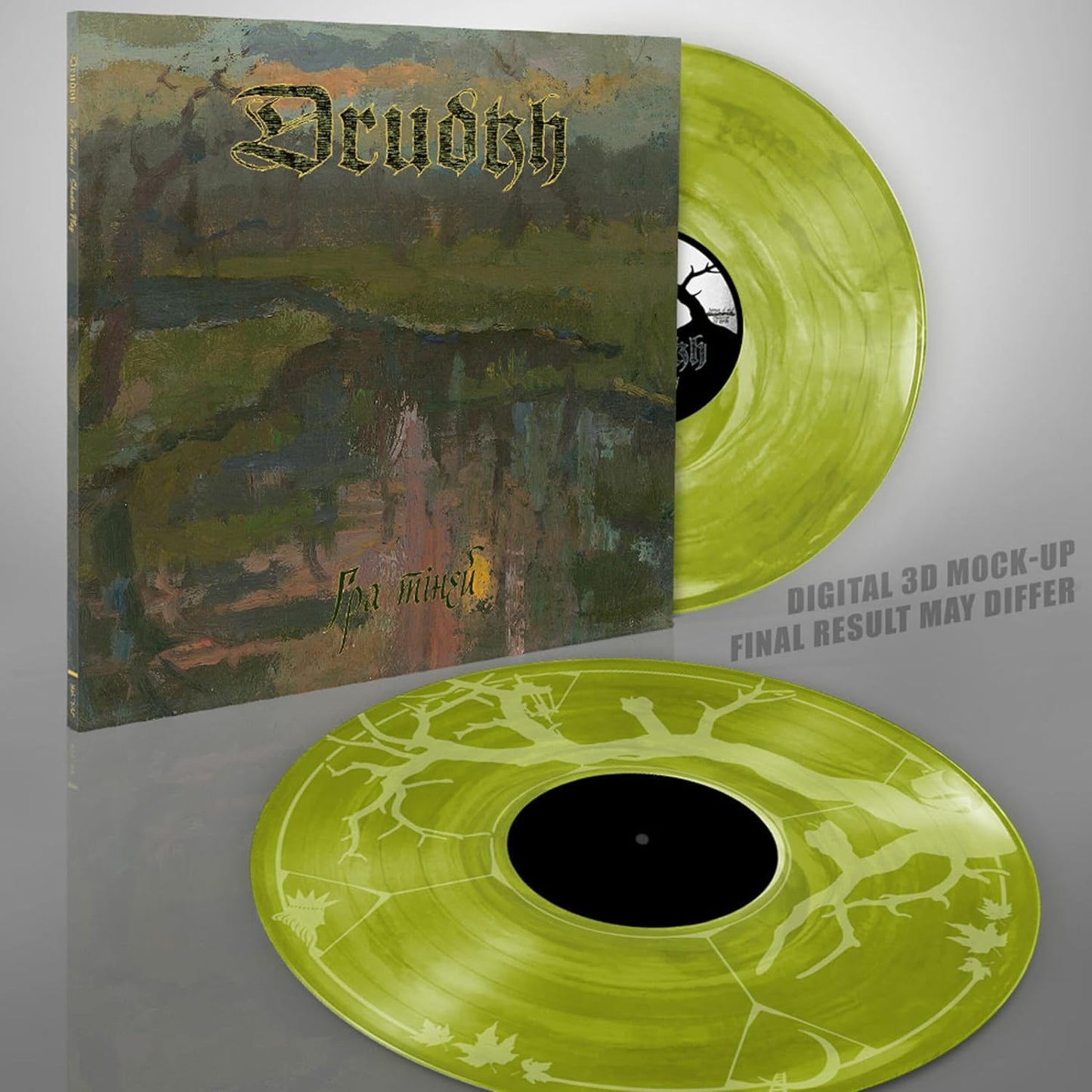 Drudkh - Shadow Play (transparent Yellow/blue/black-etched D-side 2lp) [VINYL]