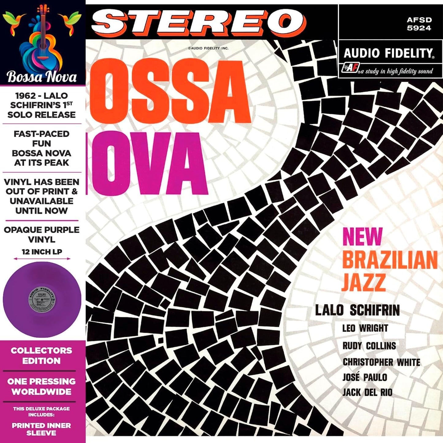 Lalo Schifrin And Orchestra - Bossa Nova (New Brazilian Jazz) (Purple Vinyl) [VINYL]