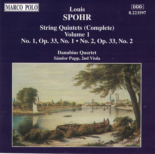 Louis Spohr - String Quintets Op. 33, Nos. 1 And 2 (Papp, Danubius) [CD]