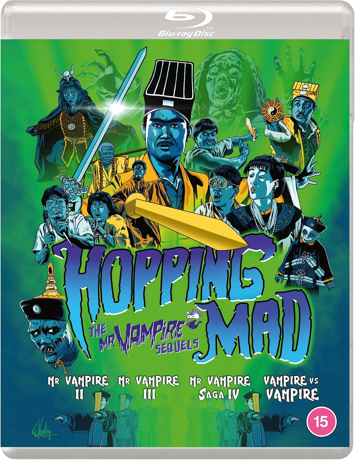Hopping Mad: The Mr Vampire Sequels [BLU-RAY]