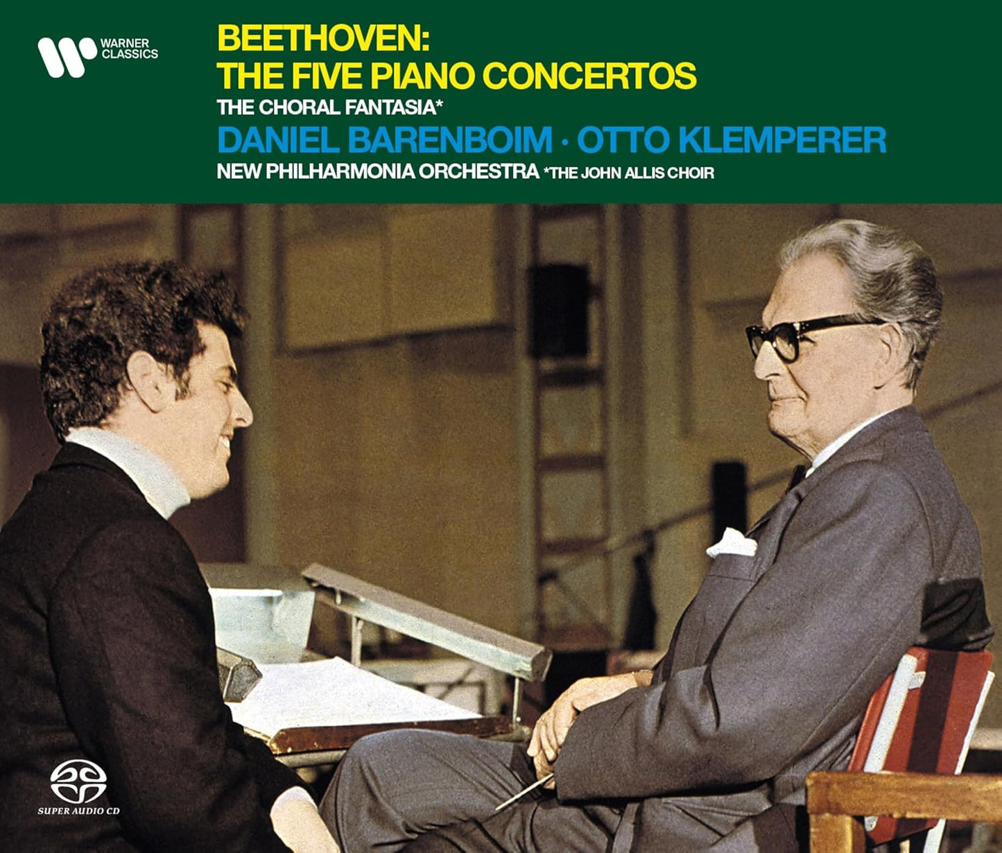 Daniel Barenboim, Otto Klemper - Beethoven: The 5 Piano Concert [CD]