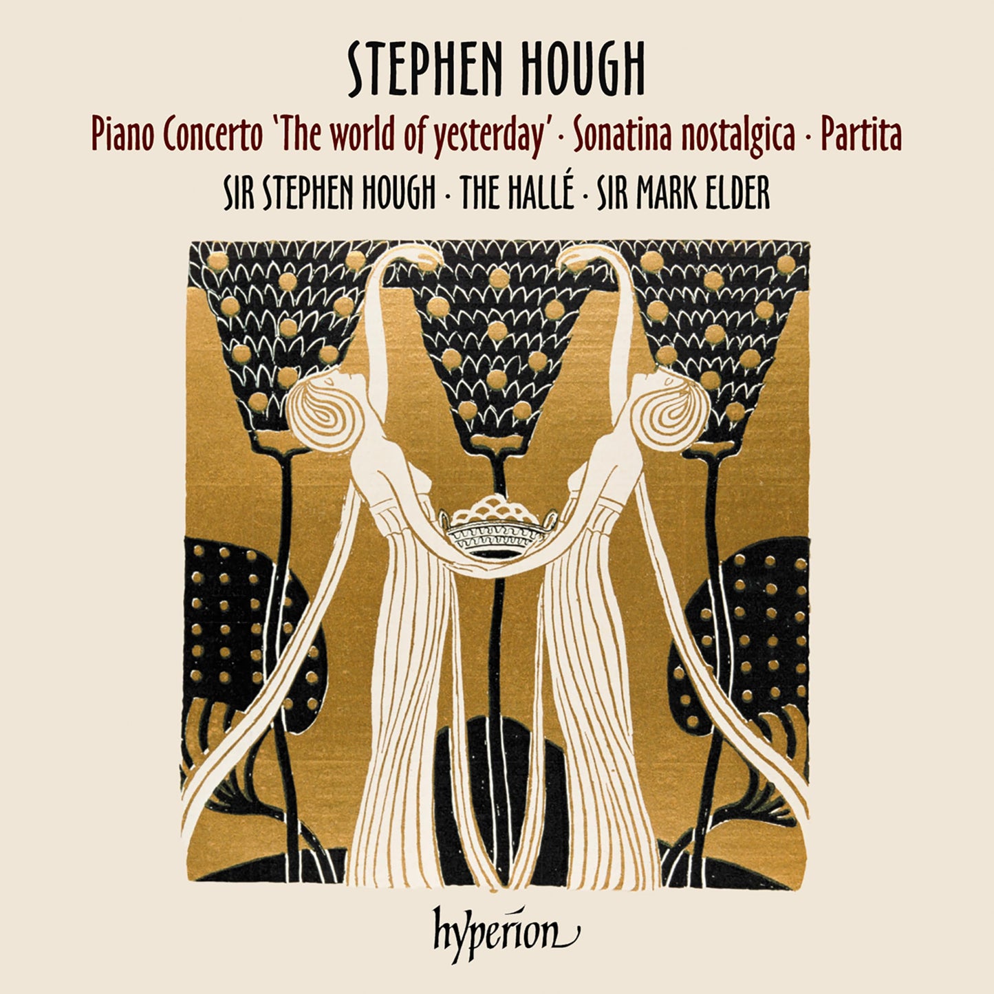 Stephen Hough Hallé Orchestra Sir Mark Elder - Hough: Piano Concerto, Sonatina & Partita [CD]