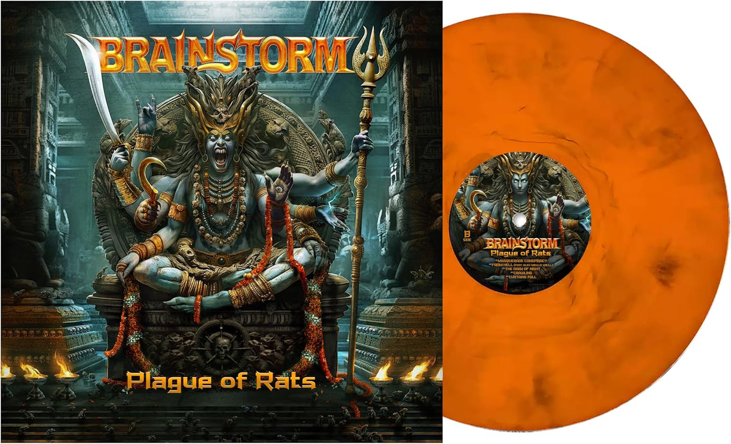 Brainstorm - Plague Of Rats (Coloured Vinyl) [VINYL]