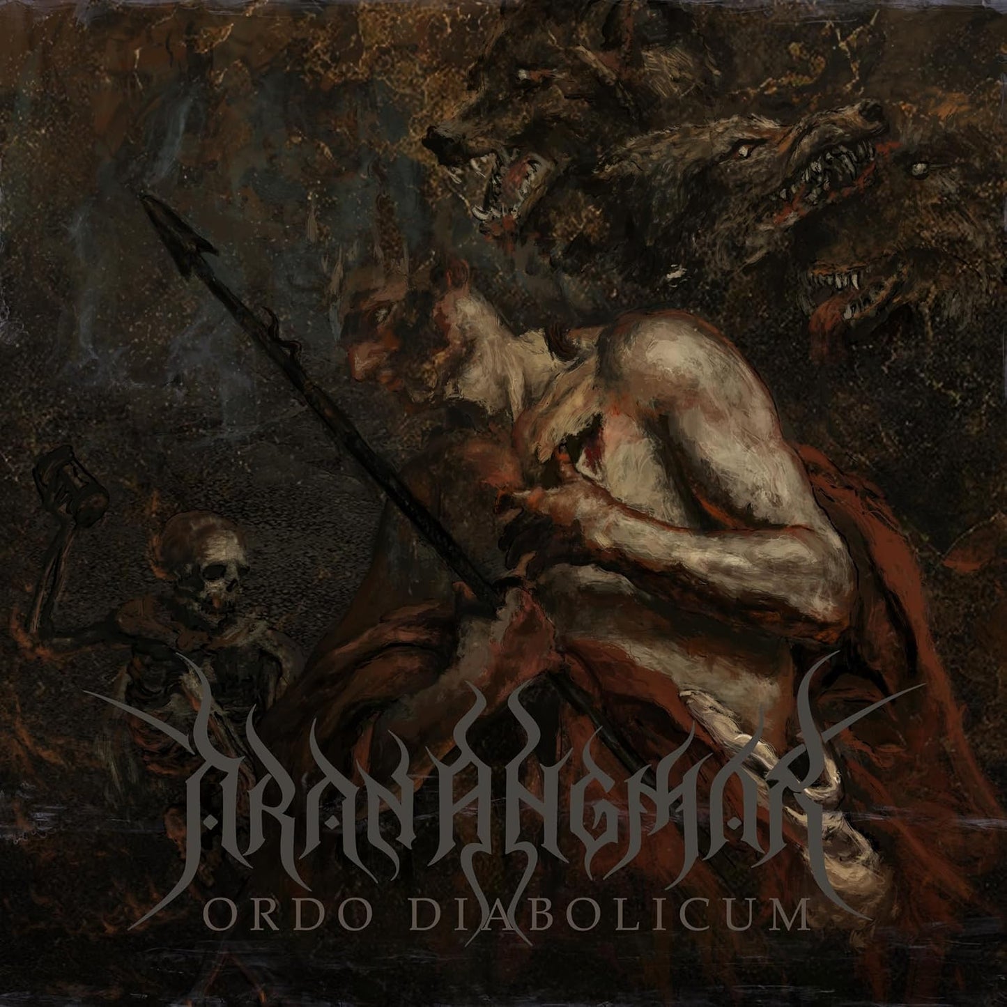 Aran Angmar - Ordo Diabolicum (brown W/ White Swirl Vinyl) [VINYL]
