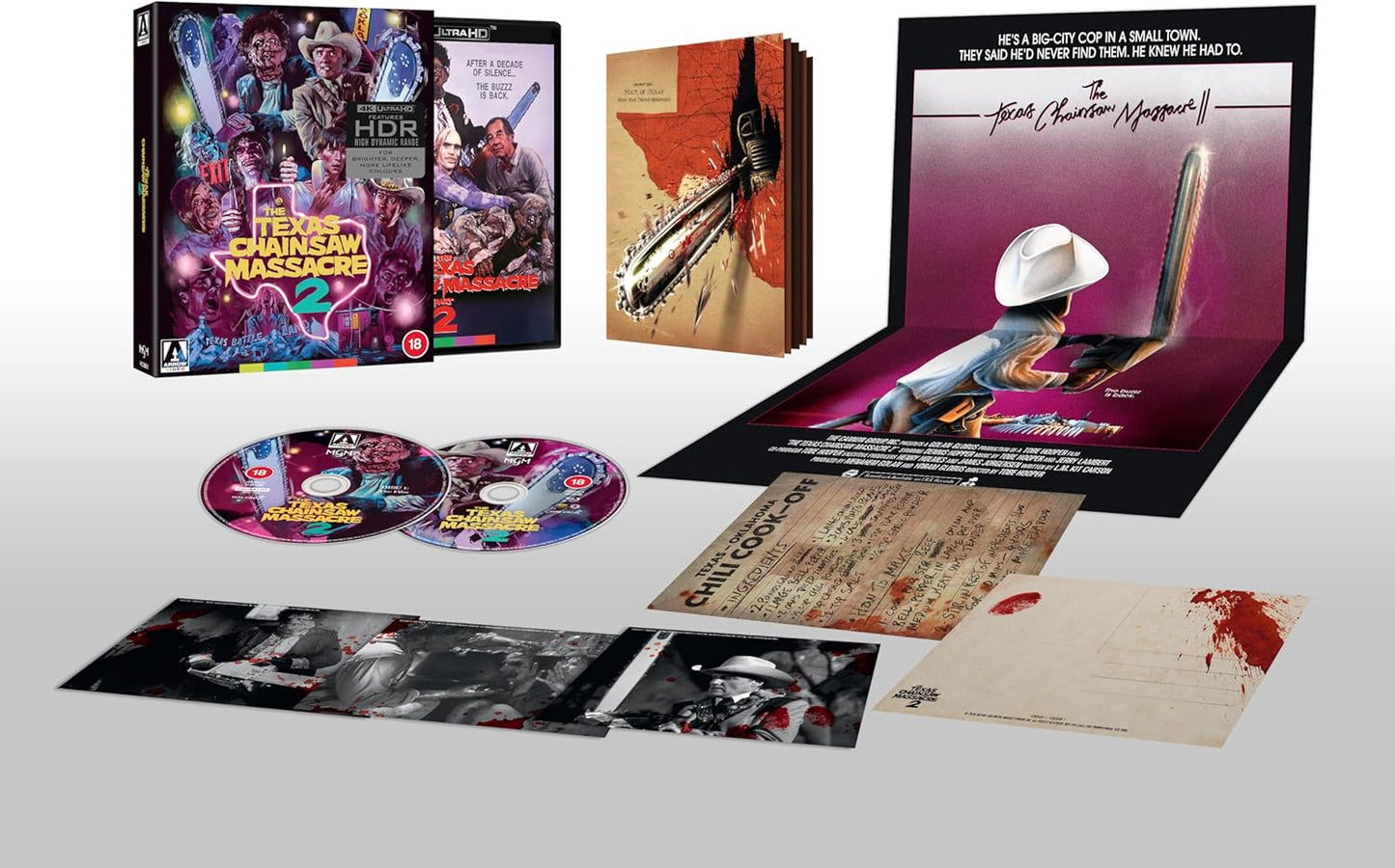 The Texas Chainsaw Massacre 2 Limited Edition [BLU-RAY]