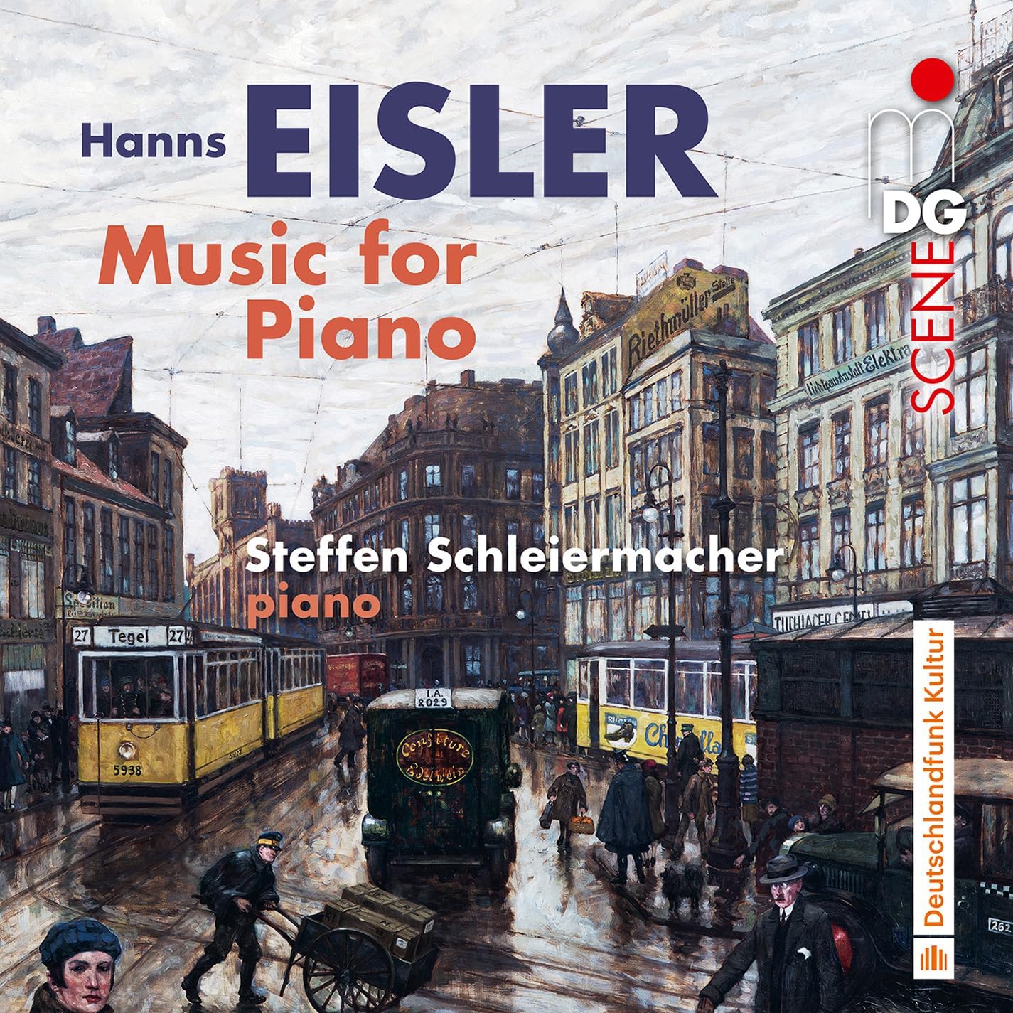 Steffen Schleiermacher - Hans Eisler Music For Piano [CD]
