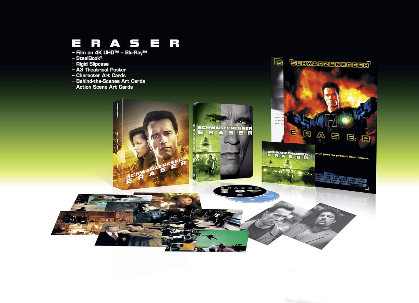 ERASER COLLECTORS EDITION (UHD) [Blu-ray]