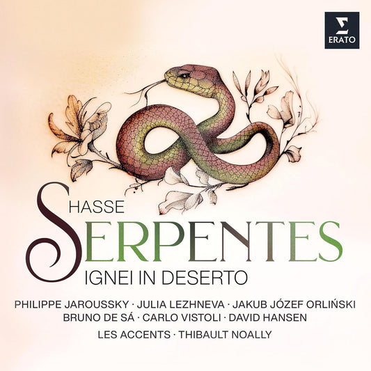Philippe Jaroussky, Julia Lezh - Hasse: Serpentes ignei in dese [CD]