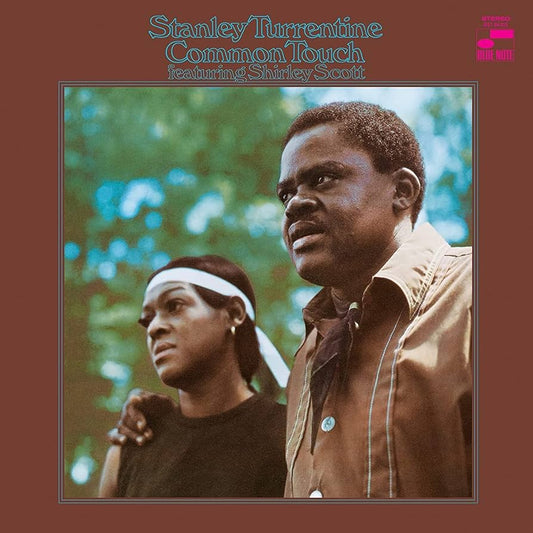 CD case featuring jazz musician Stanley Turrentine’s portrait.