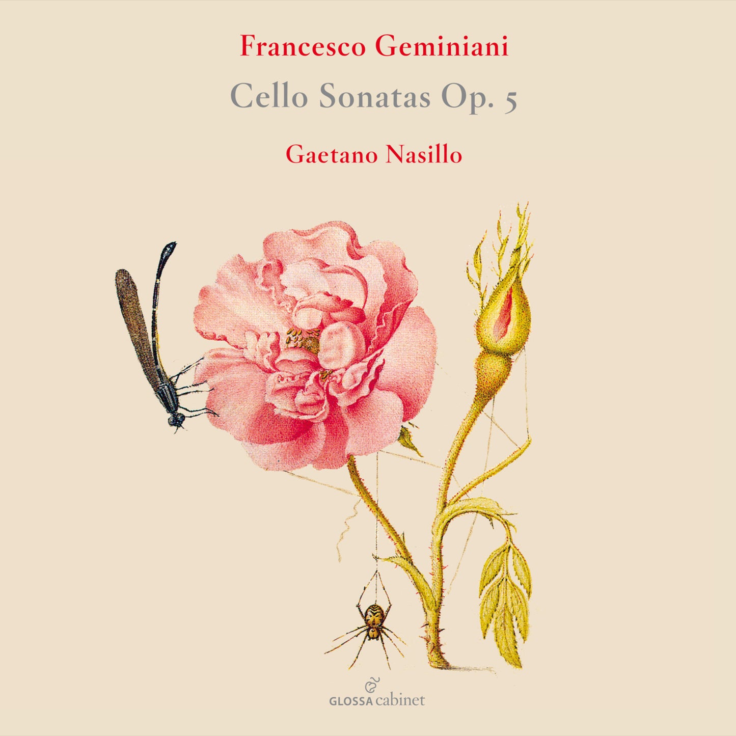 Gaetano Nasillo - Francesco Geminiani: Cello Sonatas Op. 5 [CD]