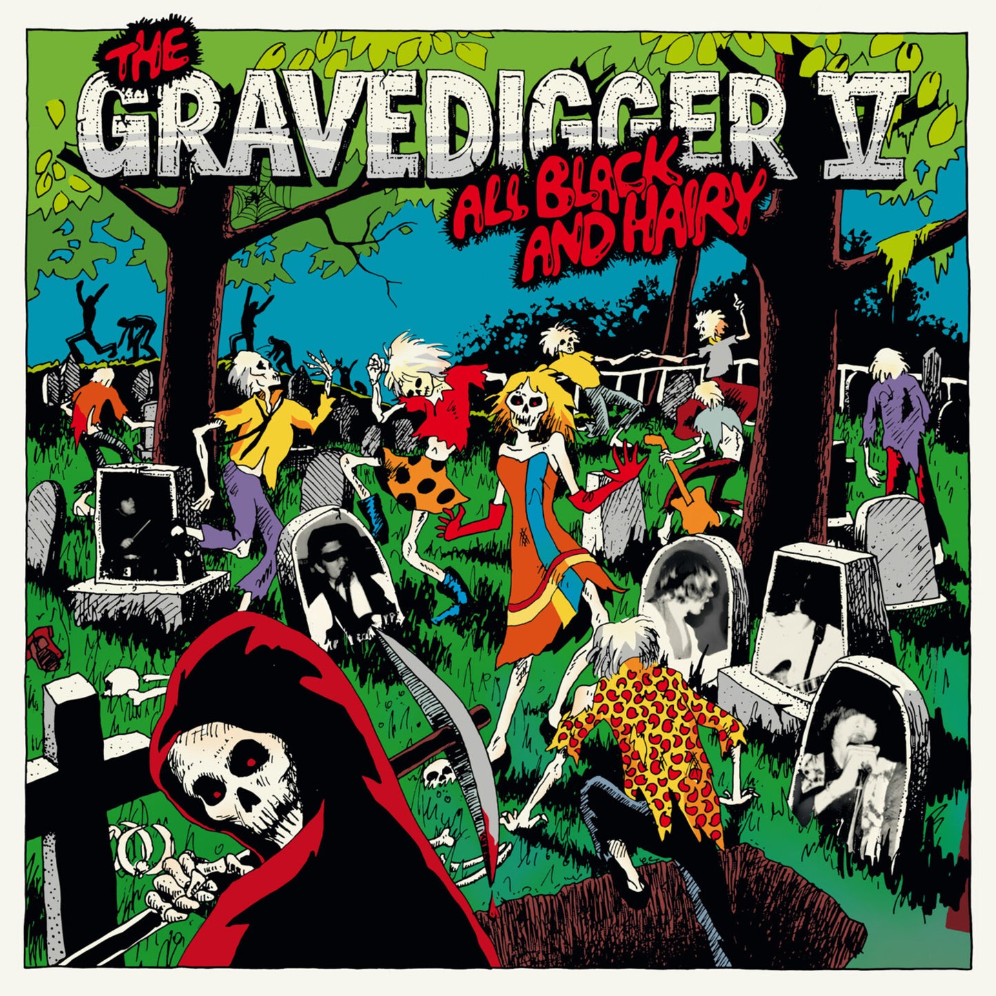 Gravedigger V The - All Black And Hairy [VINYL]