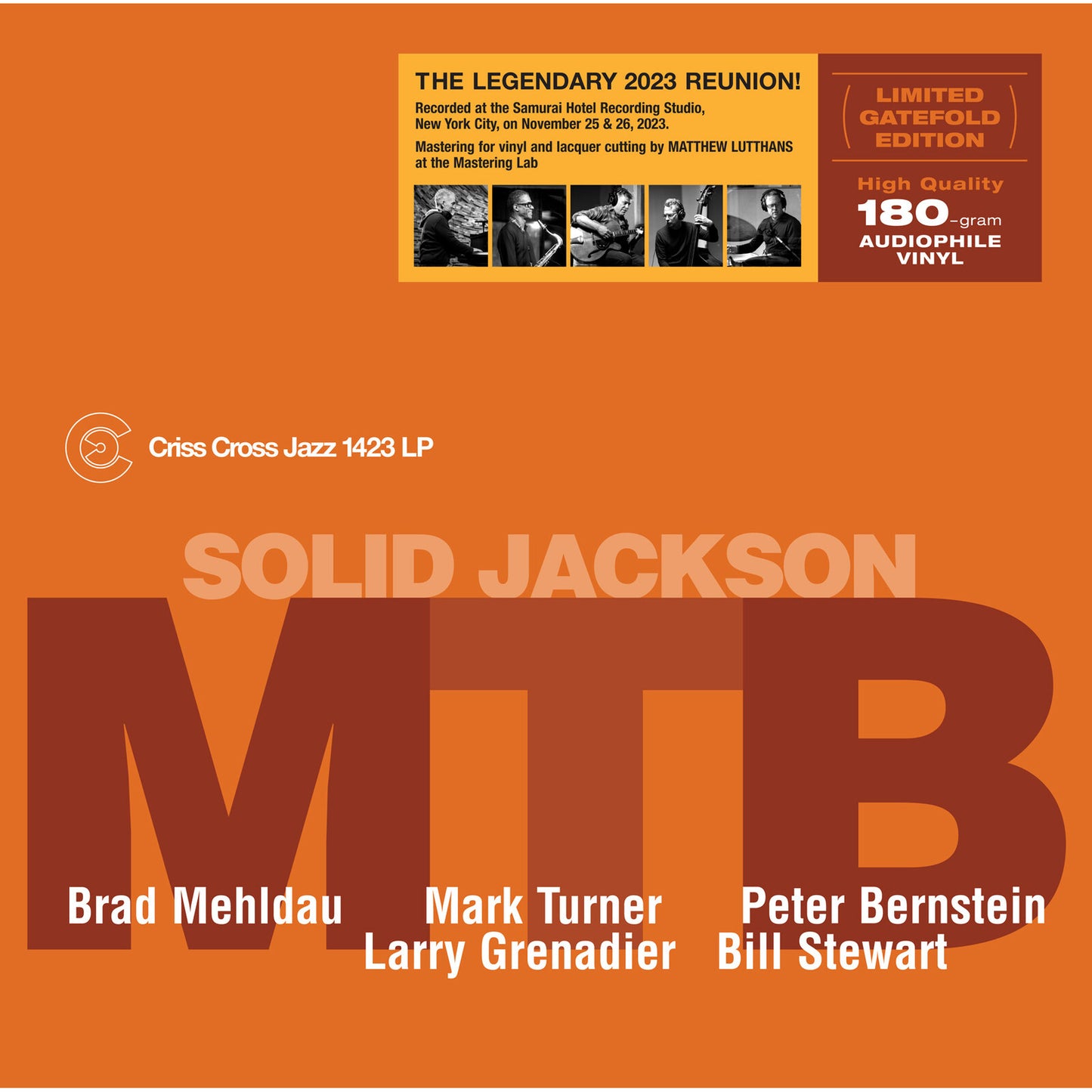 Mtb Mehldau/turner/bernstein - Solid Jackson [VINYL]