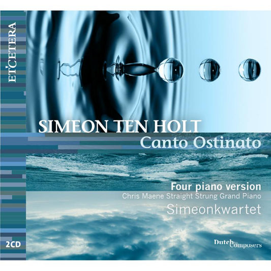 Simeonkwartet - Simeon Ten Holt Canto Ostinat [CD]