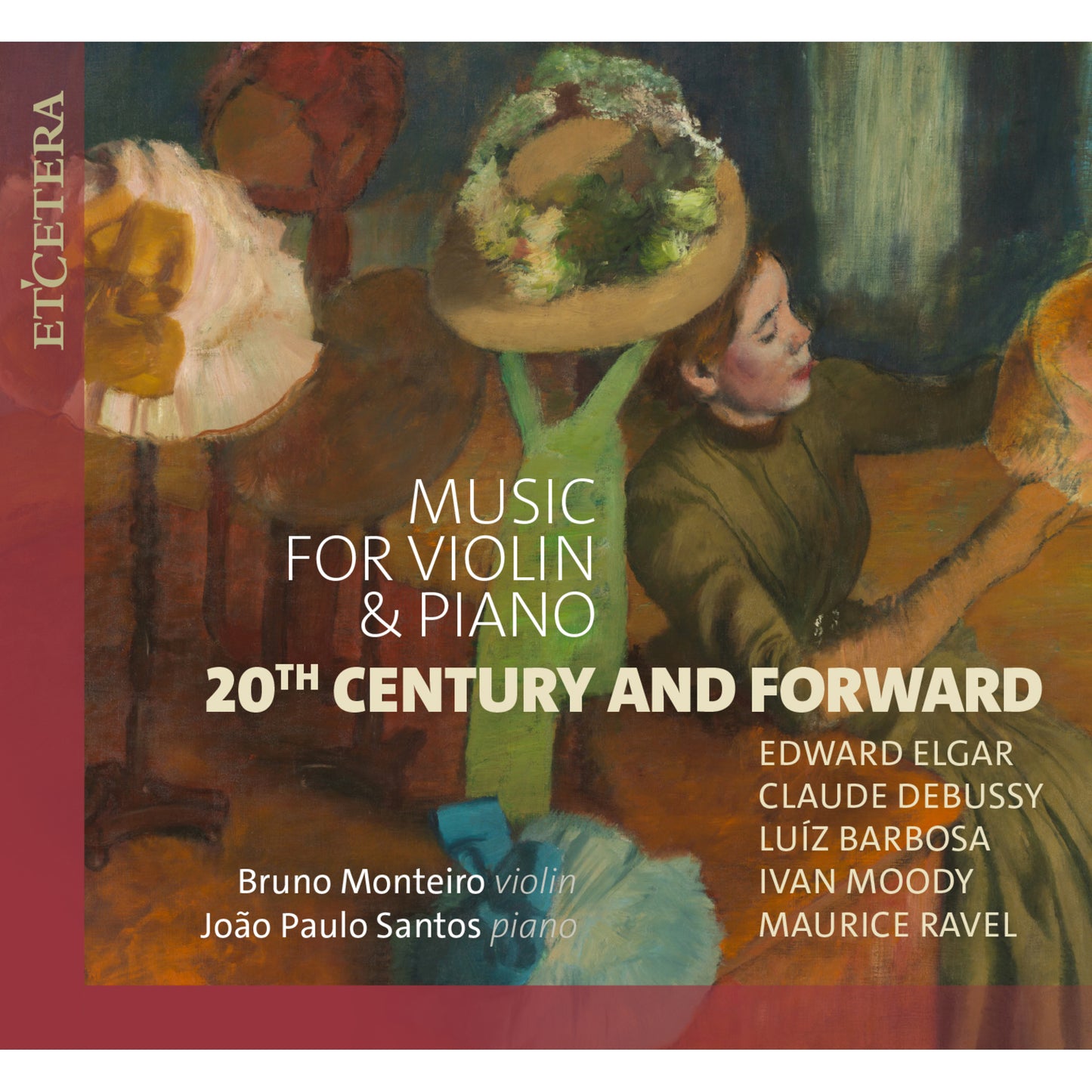 Bruno Monteiro Joao Paulo San - 20th C. Violin & Piano Wks [CD]