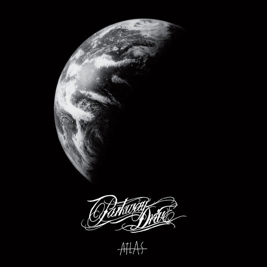 Album cover for Parkway Drive’s “Atlas” featuring a partial Earth view.