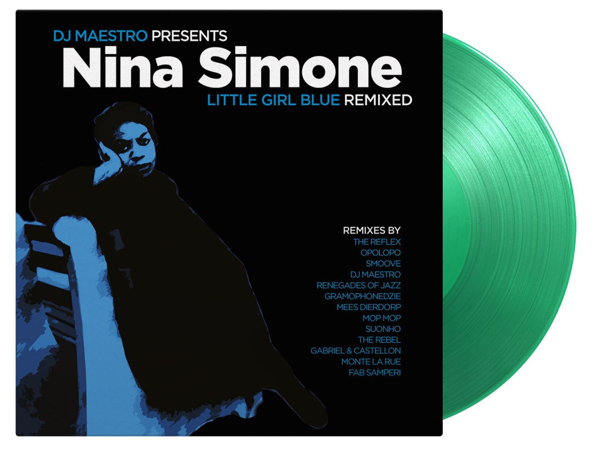 Nina Simone And Dj Maestro - Little Girl Blue Remixed (2lp Green Coloured) [VINYL]