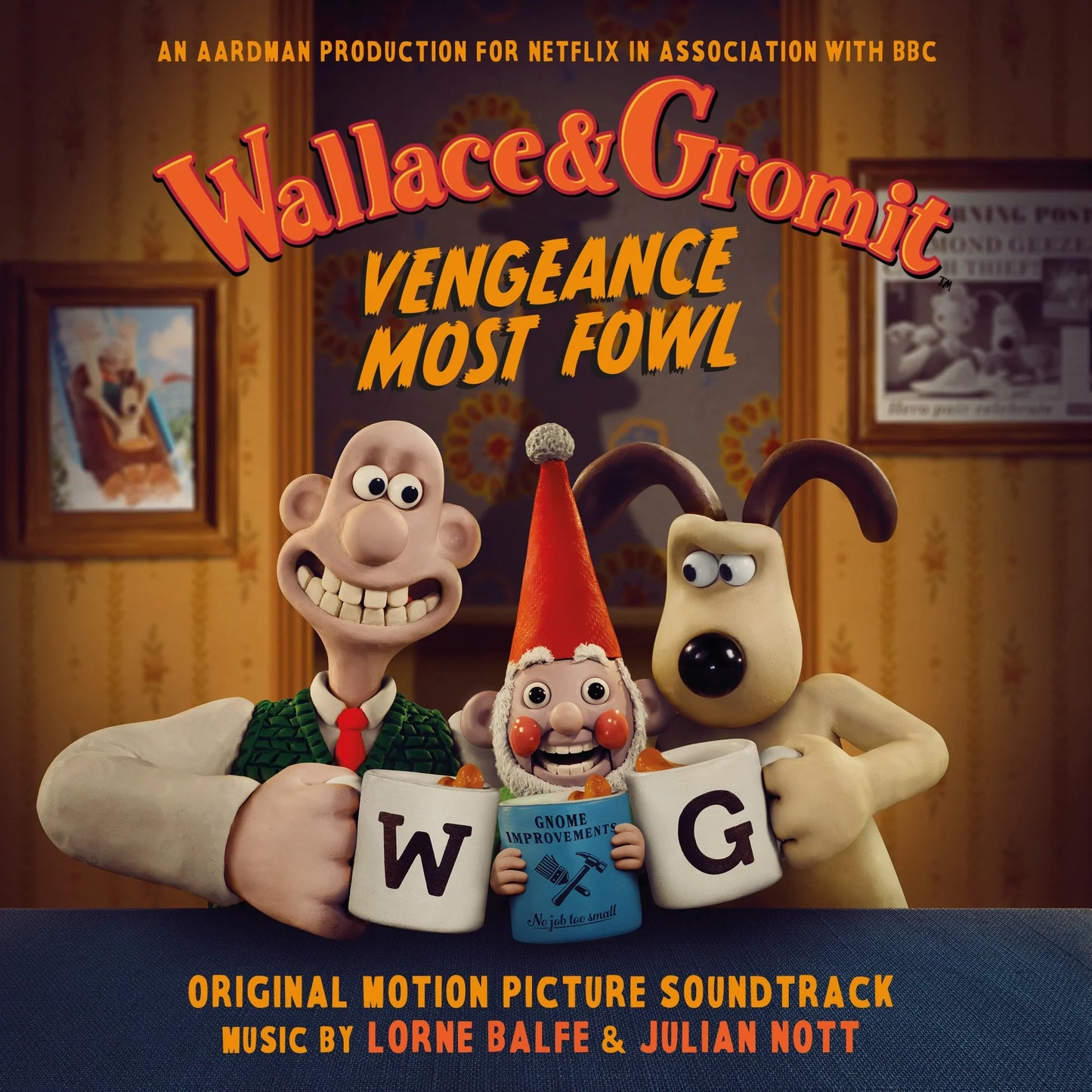 Wallace & Gromit - VENGEANCE MOST FOWL (Orange LP) [VINYL]