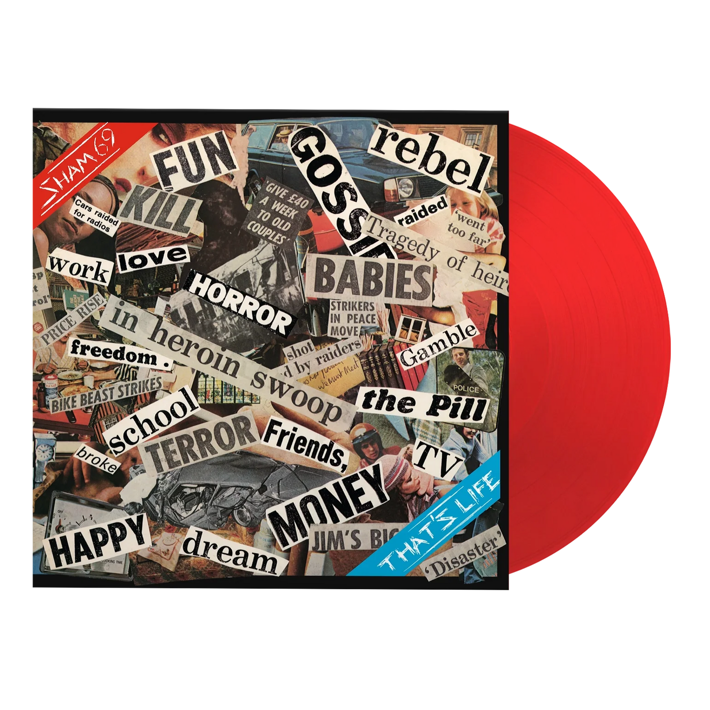 Sham 69 - That's Life (Red LP) [VINYL]