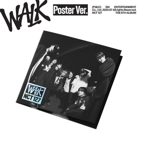 NCT 127 - WALK (Poster Ver.) [CD] Pre-sale 16/08/2024