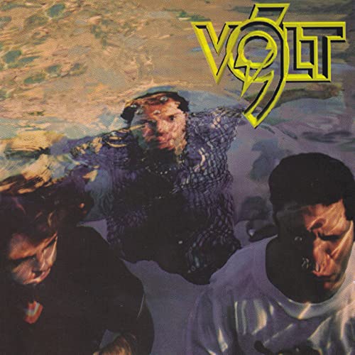 CD cover for 9 Volt’s “Swimming In Gasoline” featuring blurred figures.