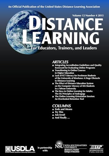 Distance Learning Magazine Vol 12 Issue 4