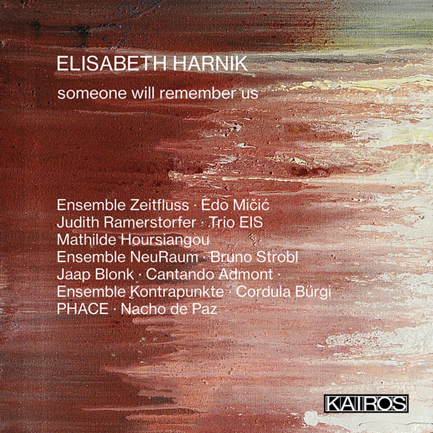 Elisabeth Harnik - Someone Will Remember Us [CD]