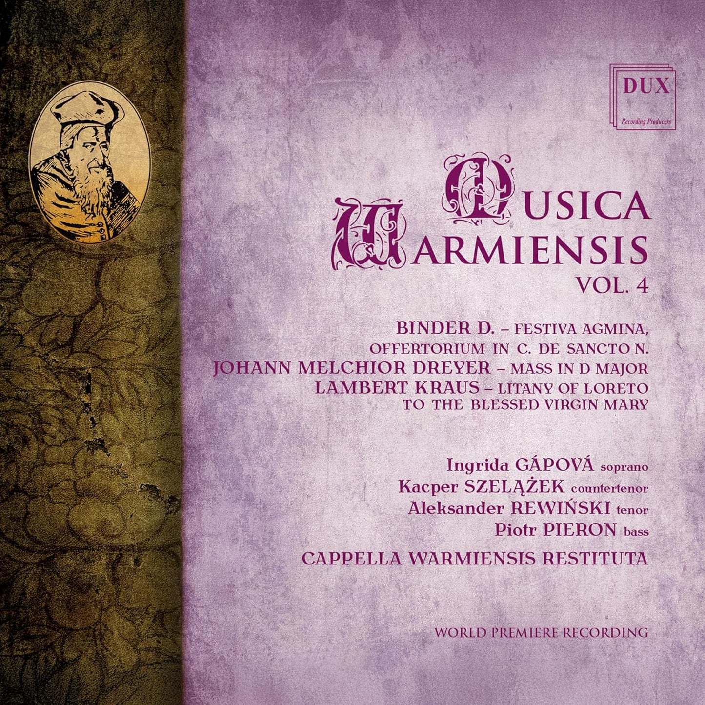 Capella Warmiensis Restituta - Musica Warmiensis Vol. 4 [CD]