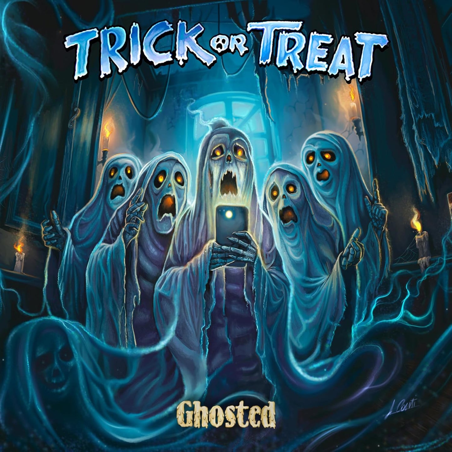 Trick Or Treat - Ghosted (transparent Blue Vinyl) [VINYL]